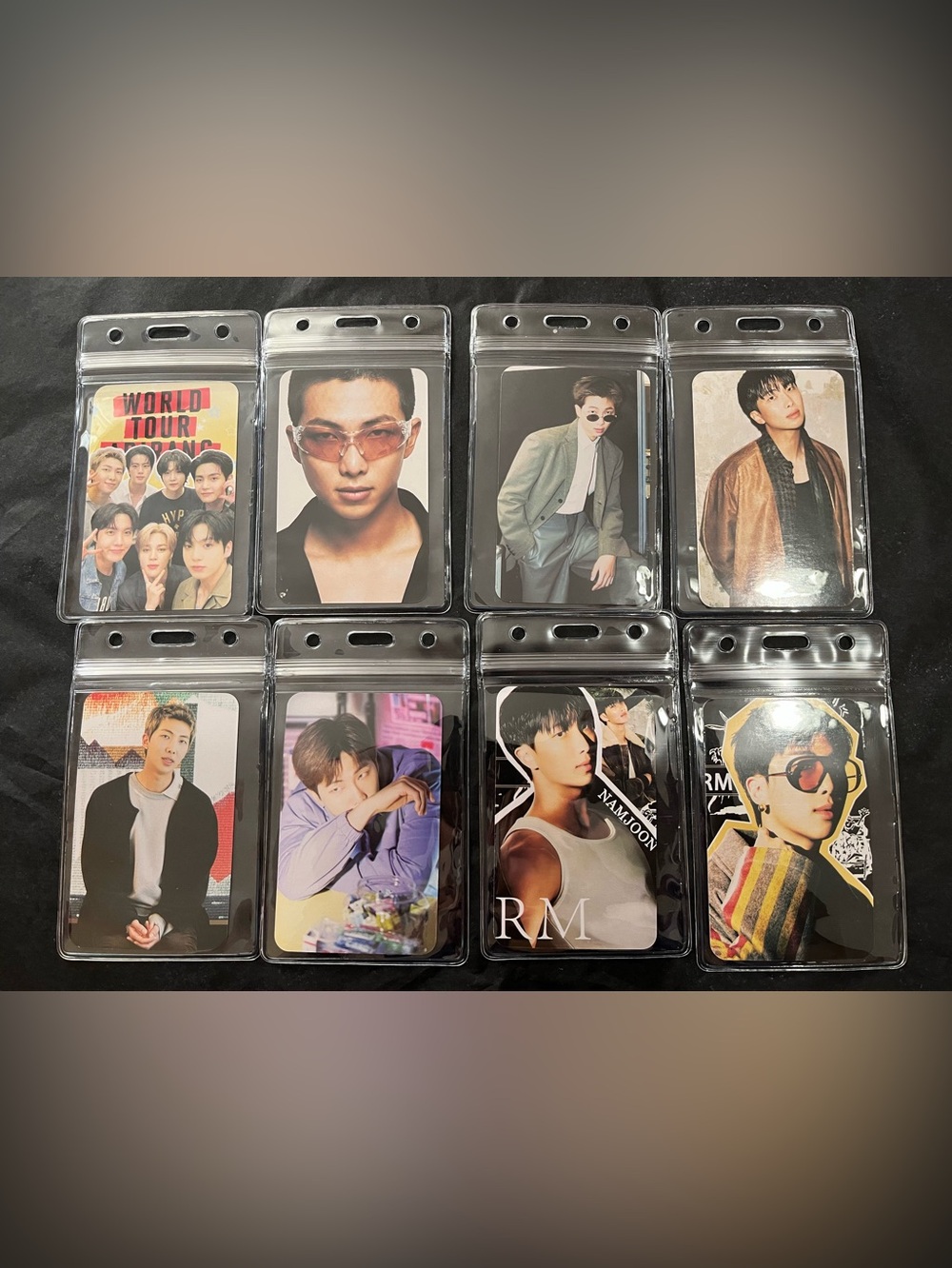 8 K-pop Photocard Set Featuring RM